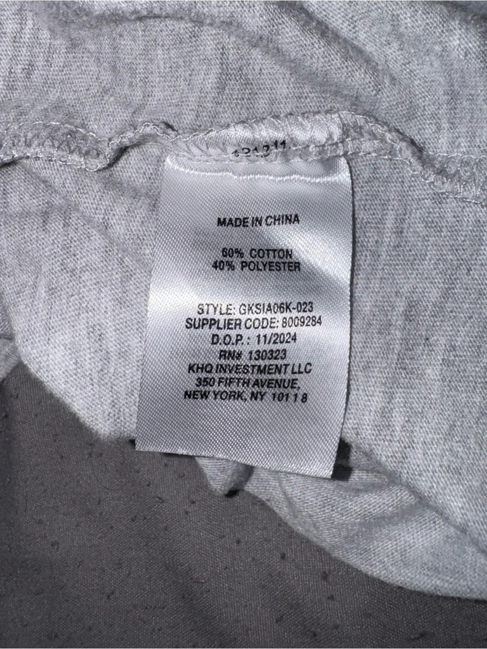Gap Kids Original Logo T-Shirt Youth L 10/12 Gray Short Sleeve Graphic Tee